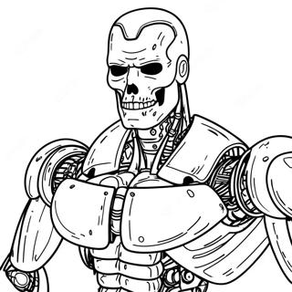 Terminator Coloring Page 44383-35439