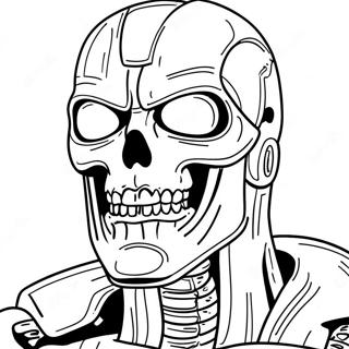 Terminator Coloring Page 44383-35440