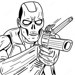 Terminator Coloring Pages