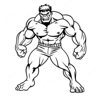 Red Hulk Coloring Page 44453-35490