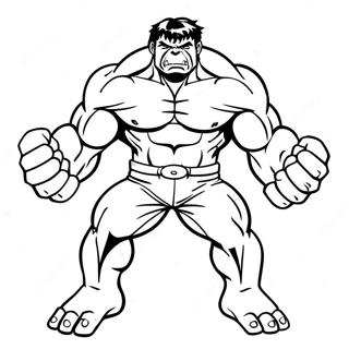 Red Hulk Coloring Page 44453-35491