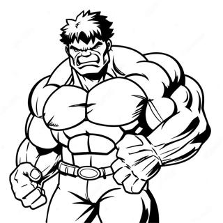 Red Hulk Coloring Page 44453-35492