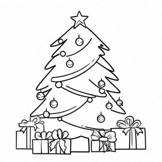 Christmas Tree Coloring Page 44463-35501