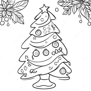 Christmas Tree Coloring Page 44463-35502