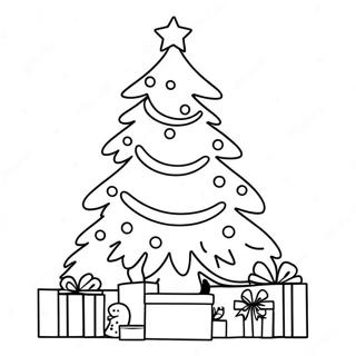 Christmas Tree Coloring Page 44463-35504