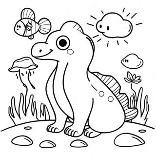 Living And Non Living Things Coloring Page 44483-35516