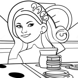 Casino Coloring Page 44493-35521