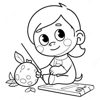 Dave And Ava Coloring Pages