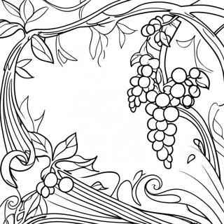 Vines Coloring Page 44523-35551