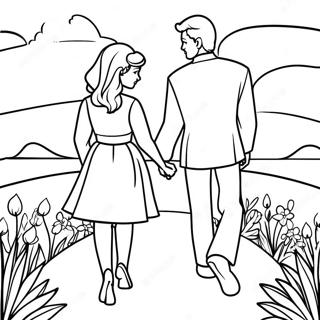 Romance Coloring Pages