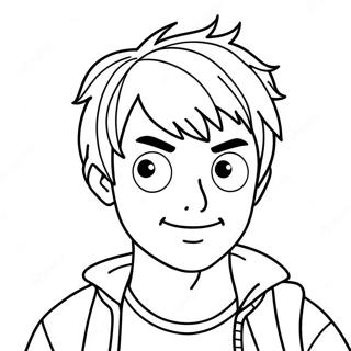 Scott Pilgrim Coloring Page 44553-35572