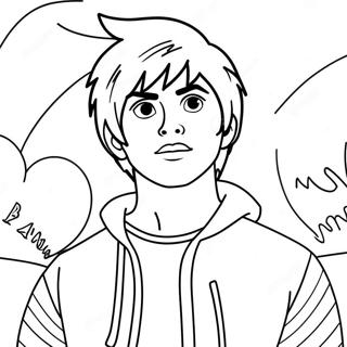 Scott Pilgrim Vs The World Coloring Page 44554-35576