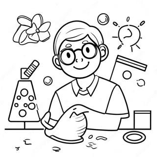 5th Grade Science Coloring Page 44563-35580