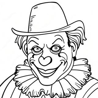 Colorful It Clown Coloring Page 44574-35594