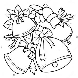 Festive Jingle Bells Coloring Page 44584-35597