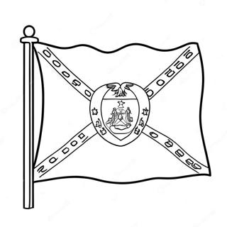 Honduras Flag Coloring Page 44603-35612