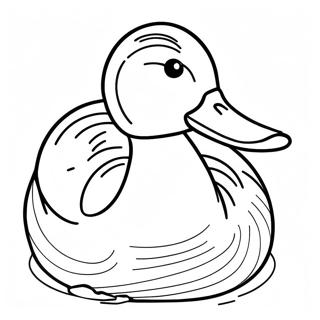 Mallard Duck Coloring Pages