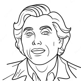 Famous Movie Characters Coloring Page 44644-35644