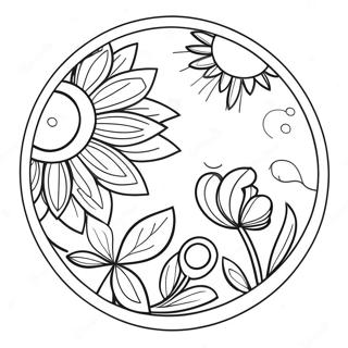 Suncatcher Coloring Page 44673-35667