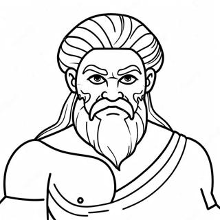 Zeus Coloring Page 44733-35714