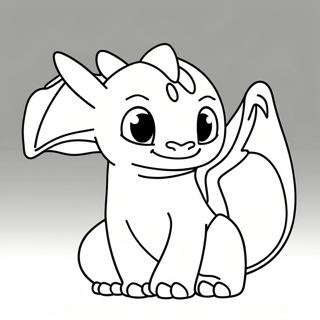 Light Fury Coloring Page 44743-35722