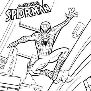 Spectacular Spider Man Coloring Pages