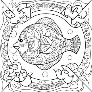 Mola Patterns Coloring Page 44783-35754