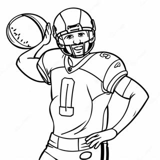 Cooper Kupp Action Pose Coloring Page 44803-35771