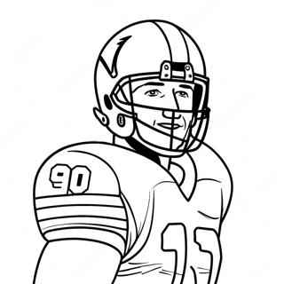 Cooper Kupp Action Pose Coloring Page 44803-35772