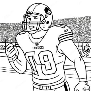 Cooper Kupp Touchdown Celebration Coloring Page 44804-35774