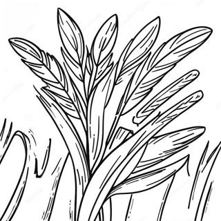 Wheat Coloring Page 44853-35815