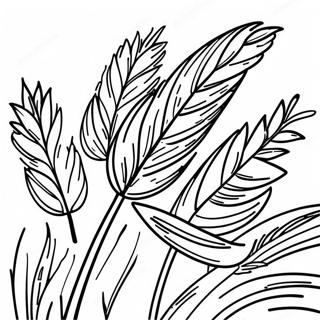 Wheat Coloring Page 44853-35816