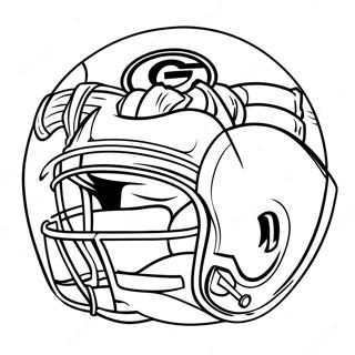 Green Bay Packers Coloring Page 4486-3693