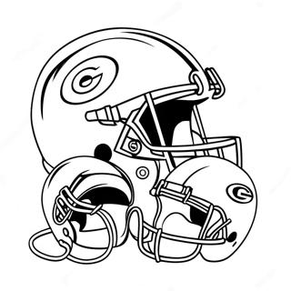 Green Bay Packers Coloring Page 4486-3696