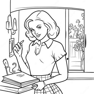 Nancy Drew Mystery Coloring Page 44873-35826