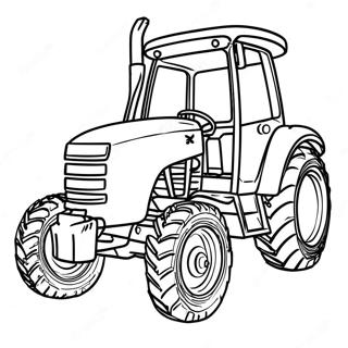 Kubota Tractor Coloring Page 44903-35850