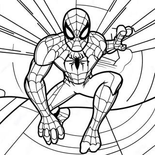 Infinity War Iron Spider Coloring Pages