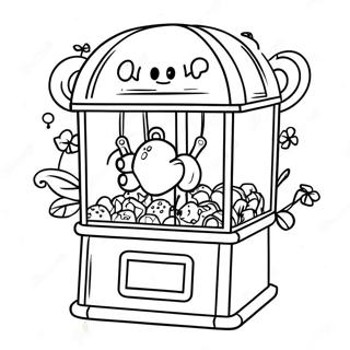 Claw Machine Coloring Page 44943-35882