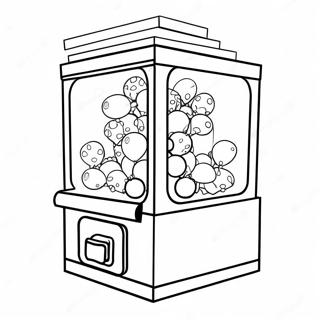 Claw Machine Coloring Page 44943-35884