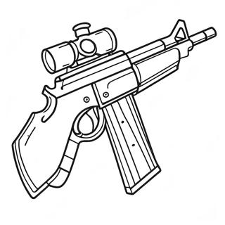 Machine Gun Coloring Page 44953-35890