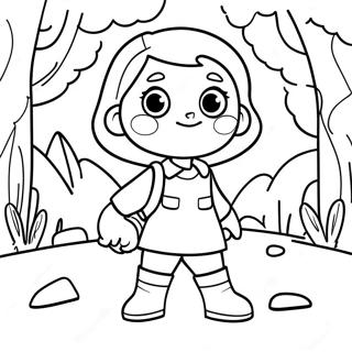 Molly Of Denali Exploring The Wilderness Coloring Page 44964-35903