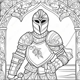 Medieval For Adults Coloring Pages