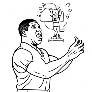 Magic Johnson Coloring Page 45043-35961