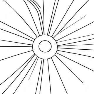 Light Sunbeam Coloring Page 45073-35988