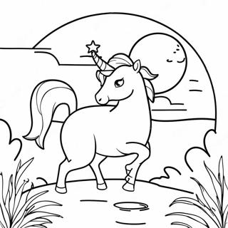 Bright Moonlight Coloring Page 45074-35990