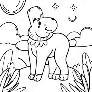 Bright Moonlight Coloring Page 45074-35992