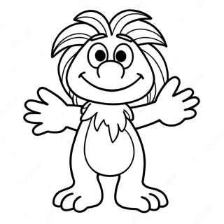 Gobo The Fraggle Coloring Page 45084-36001