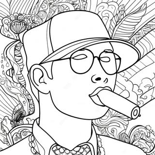 Pop Smoke Coloring Page 45123-36024