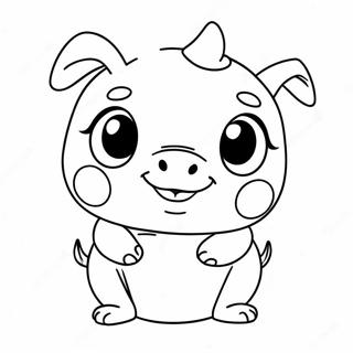 Pibby Glitch Character Coloring Page 45133-36035