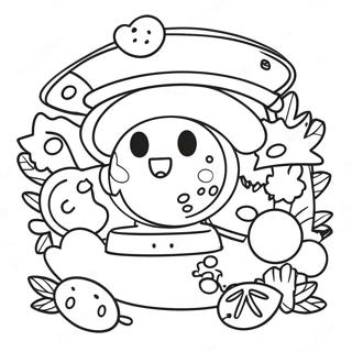 Random Coloring Page For Kids 4516-3722